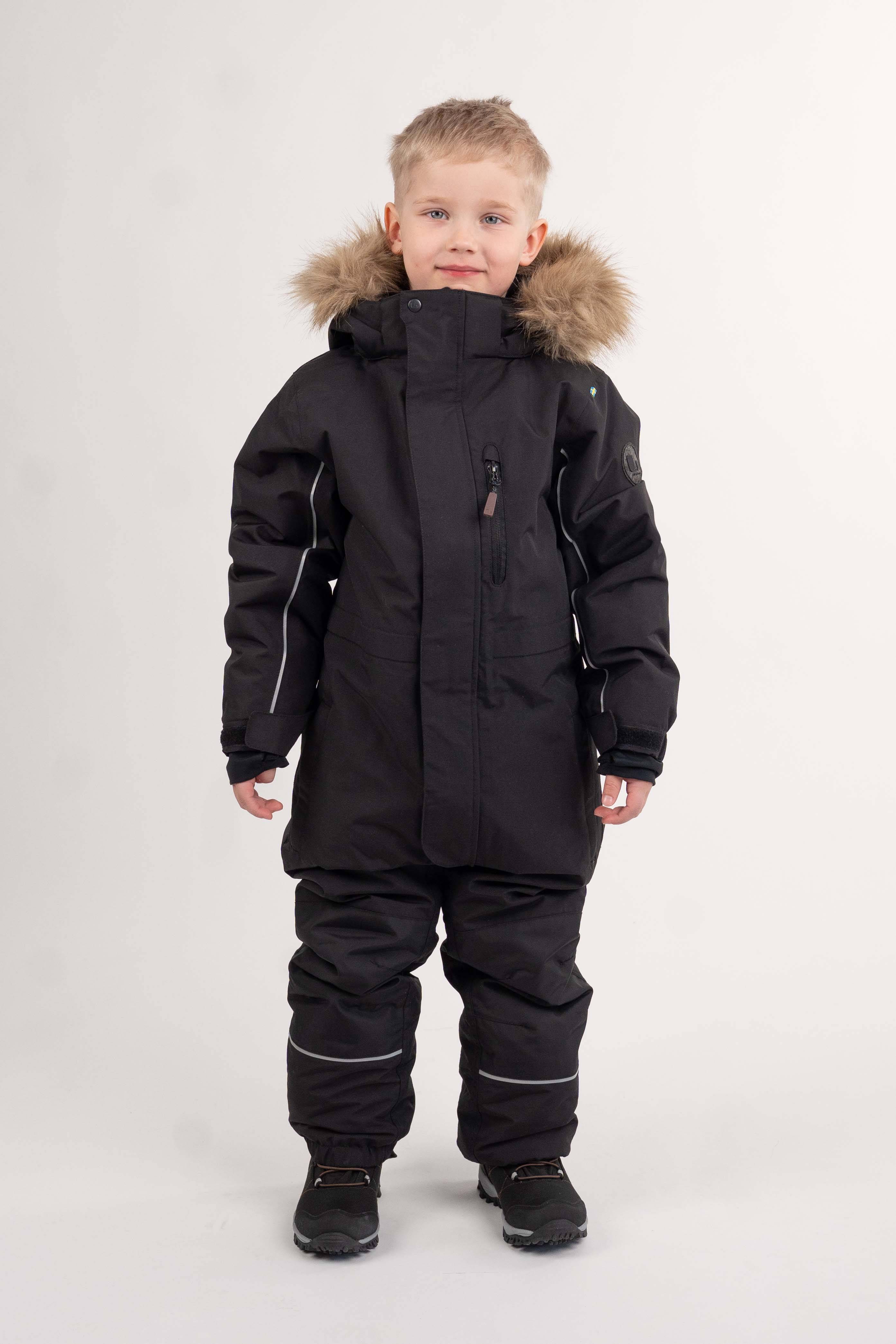 Lindberg Nordic Vinteroverall, Svart, 140