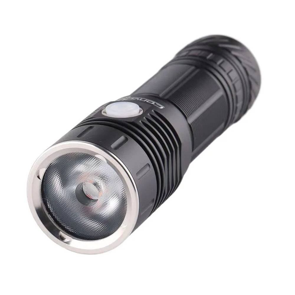 Konvoj M26D P70.3 Hi R70 4000LM TIR Lens Stark Spotlight Ficklampa 26800/26650 Batteridriven Kraftfull LED-Ficklampa Typ