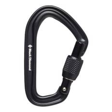 Black Diamond Hotforge Screwgate Carabiner Black