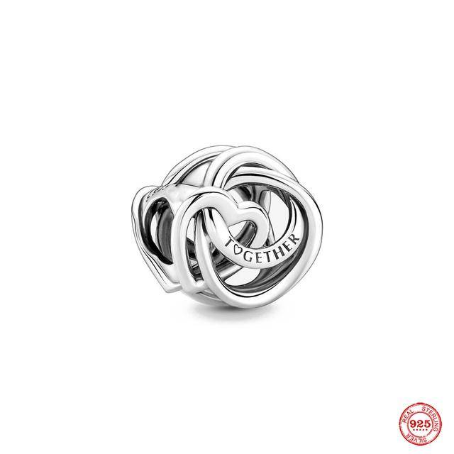 925 Fint Sterling hänge Silver House Family Bead Love Charms Passar till Original Pandora Armband Lady DIY Smycken Present