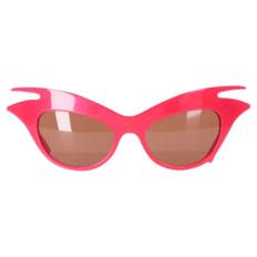 Dior Vintage, Pre-owned, Dam, ONE Size, Pre-owned Acetat solglasgon - red (ONE SIZE)