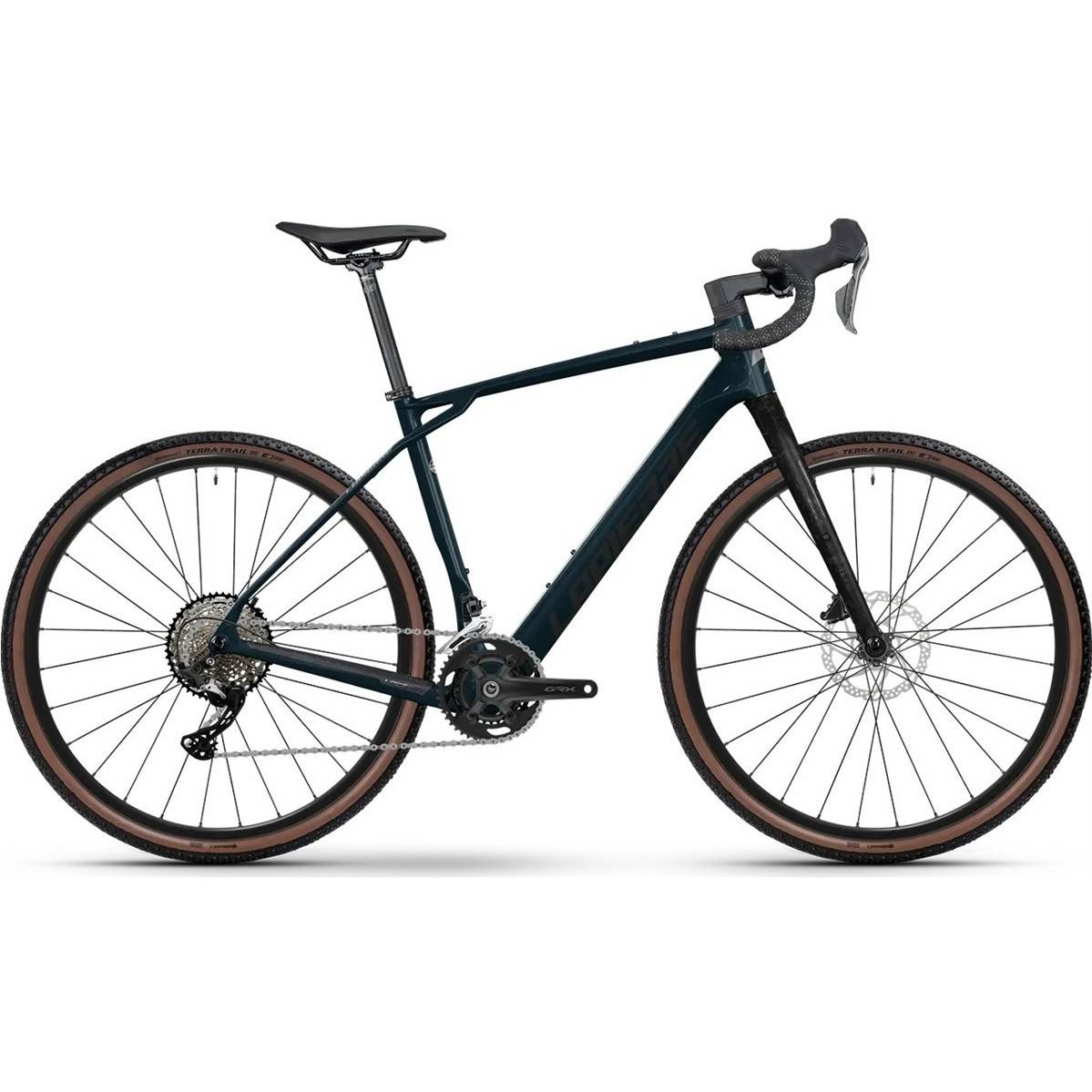 Gravel bike Lapierre Crosshill CF 5.0 Crepuscule Blue M - Blå ( )
