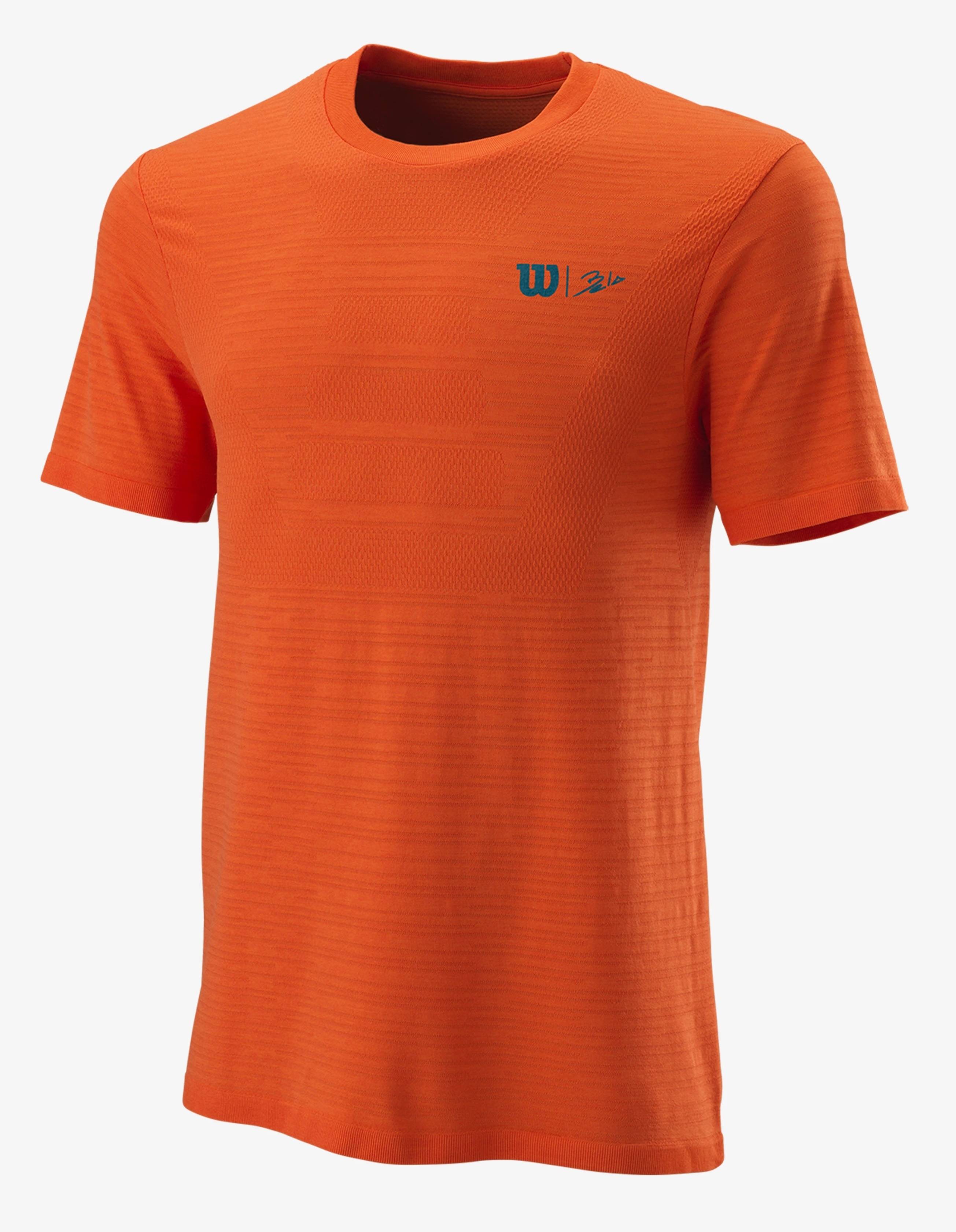 Wilson Bela Seamless Crew t-shirt III, Fiesta