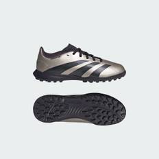 Predator League Turf Kids støvler - Platinum Metallic / Aurora Black / Turbo - 36 2/3