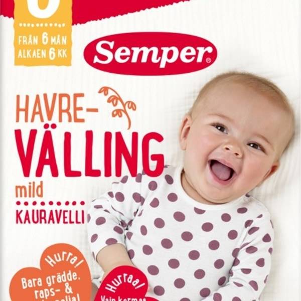 Semper Havrevälling Mild 6 mån 200 ml - Multi
