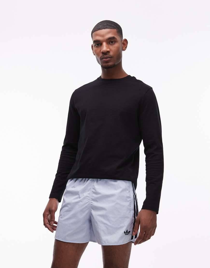adidas Originals - Sprinter - Lyseblå shorts
