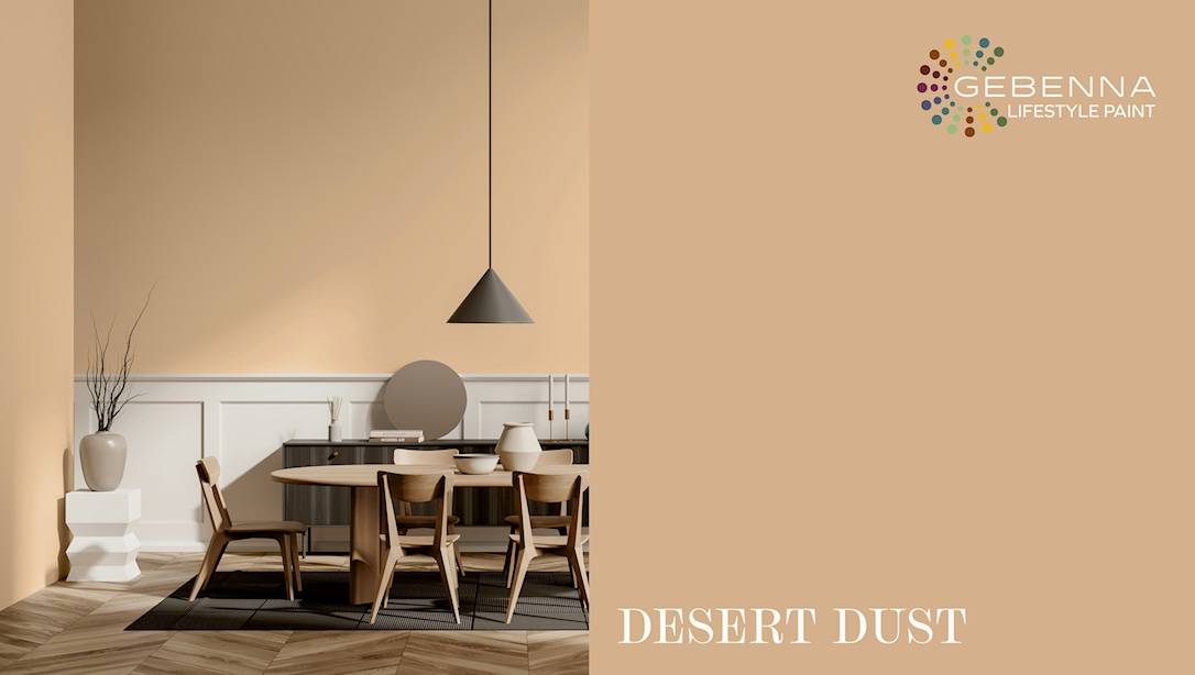Gebenna Väggfärg: Desert Dust 2,7 liter