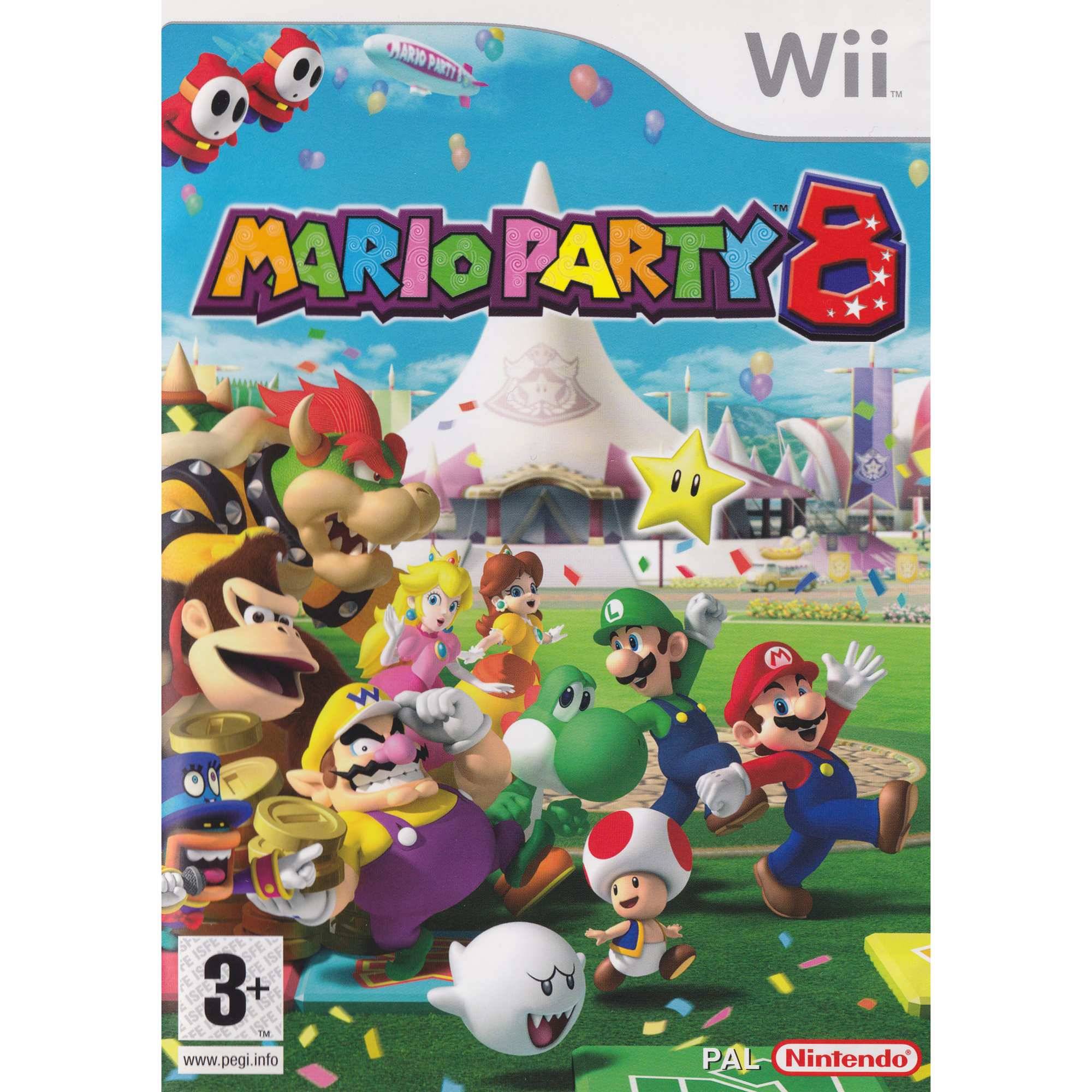 Mario Party 8 Nintendo Wii Swedish (Begagnad)