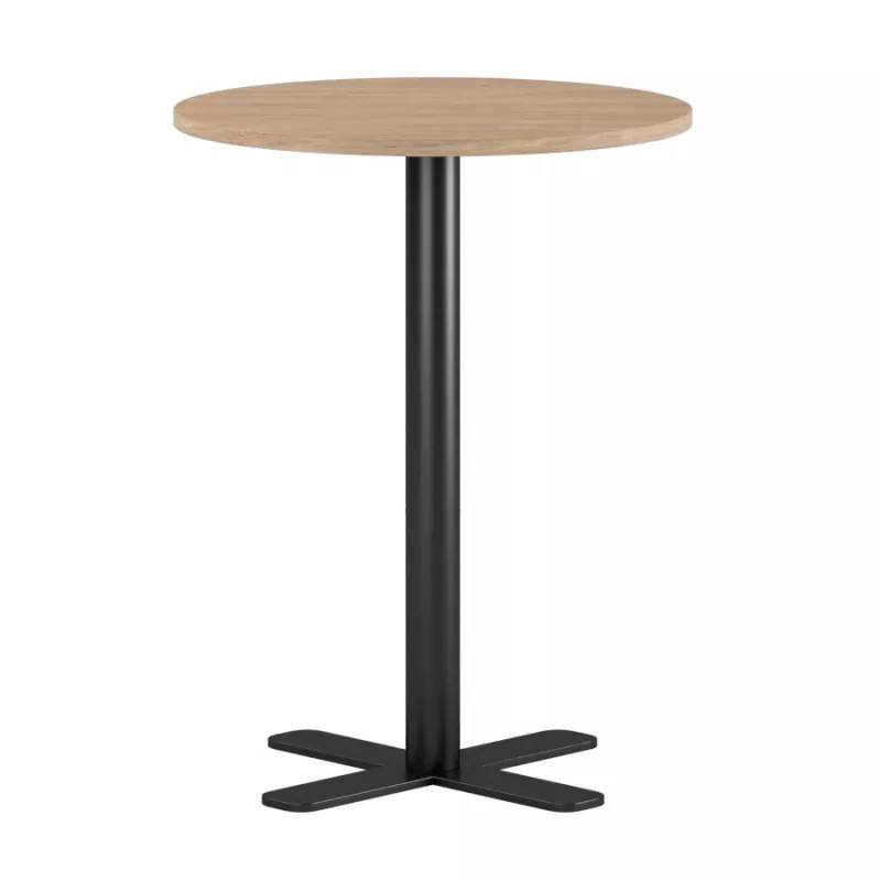 Studio kryss bord (50 diameter cm, 74 cm, 50x50 cm, Silvergrå, Grå)