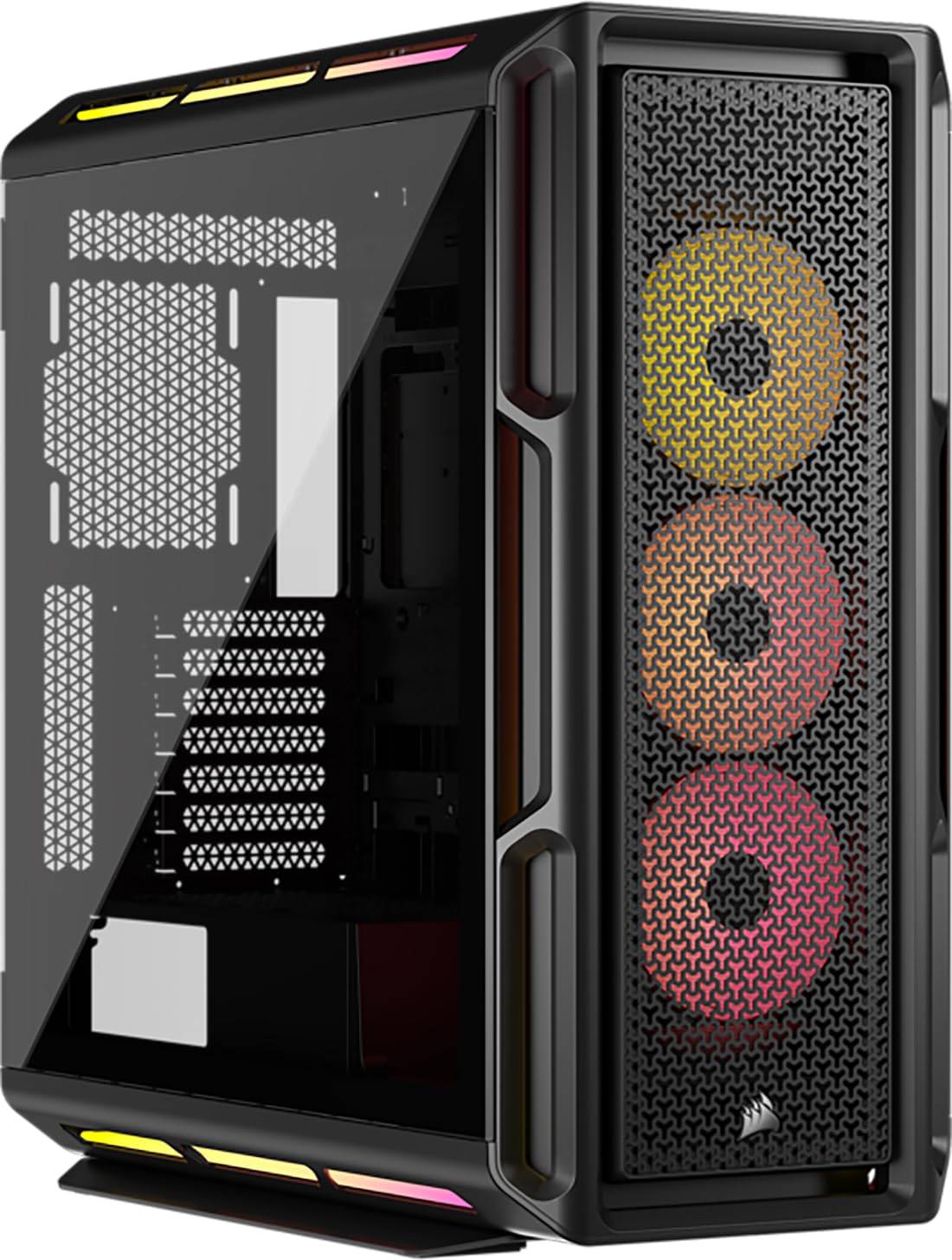 CORSAIR iCUE LINK 5000T LX RGB PC Case Black CS9234 Mid-Tower CC-9011298-WW svart