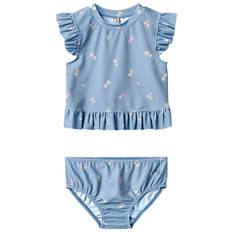 Wheat Bikini - Alma - UV40+ - Morning Sky Hearts - Wheat - 4 år (104) - Bikini
