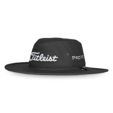 Titleist Tour Aussie Hat Black/White