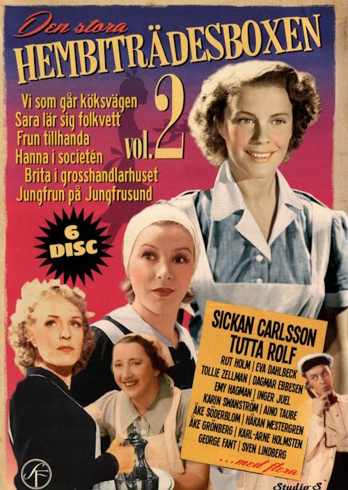 Den Stora Hembiträdesboxen Vol. 2 (6-disc) (Beg)
