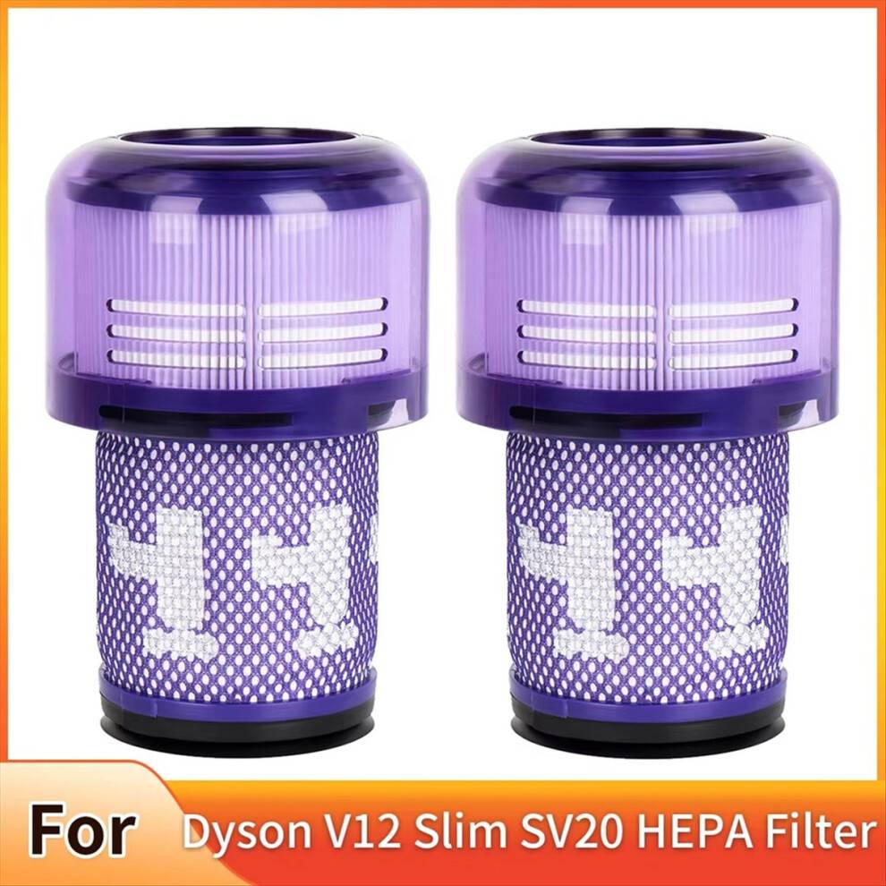 Filter til Dyson V12 Slim SV20 HEPA Detect Slim, udskiftningssæt til støvsuger