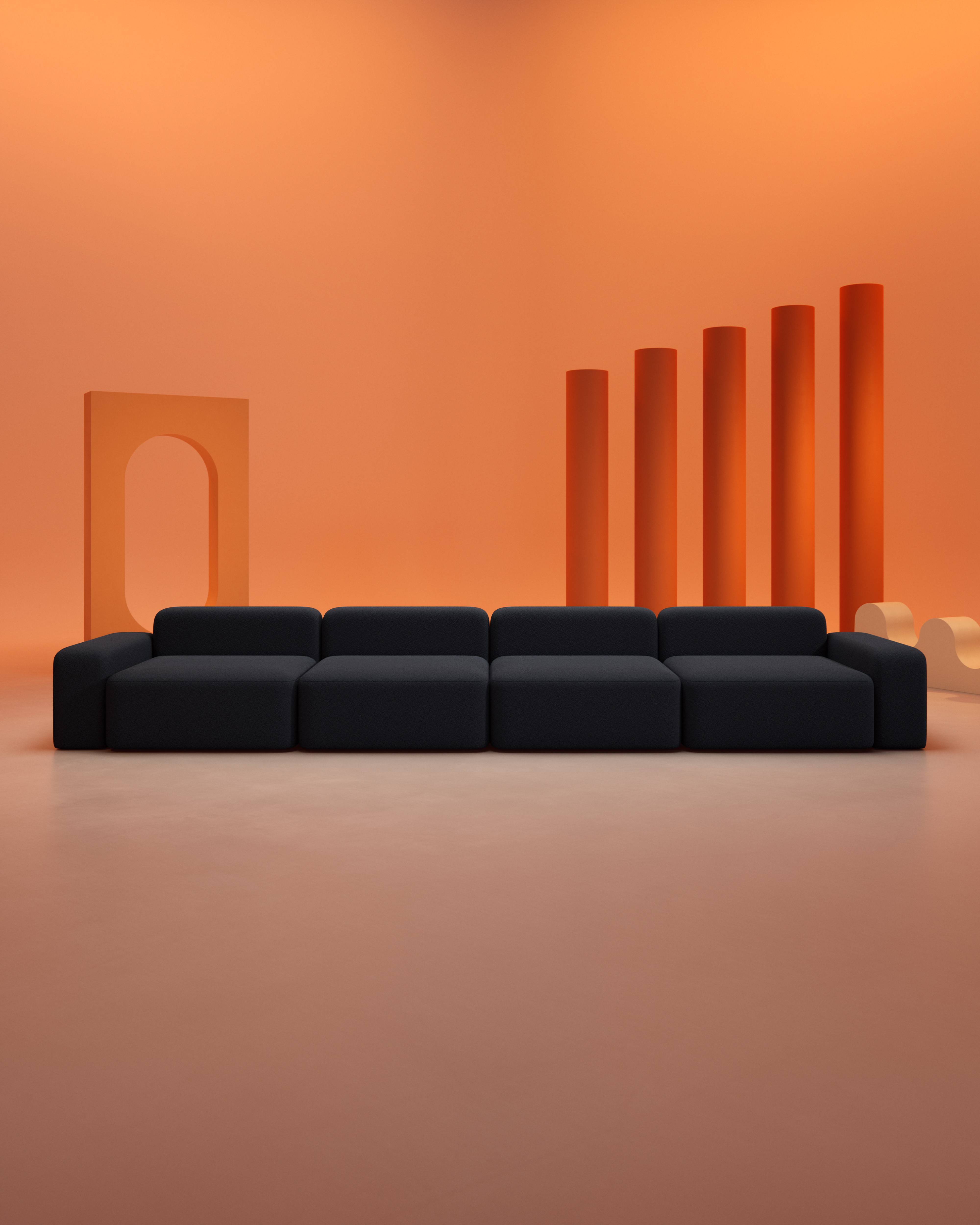 Bedre Nætter Velto  Sovesofa 4 moduler