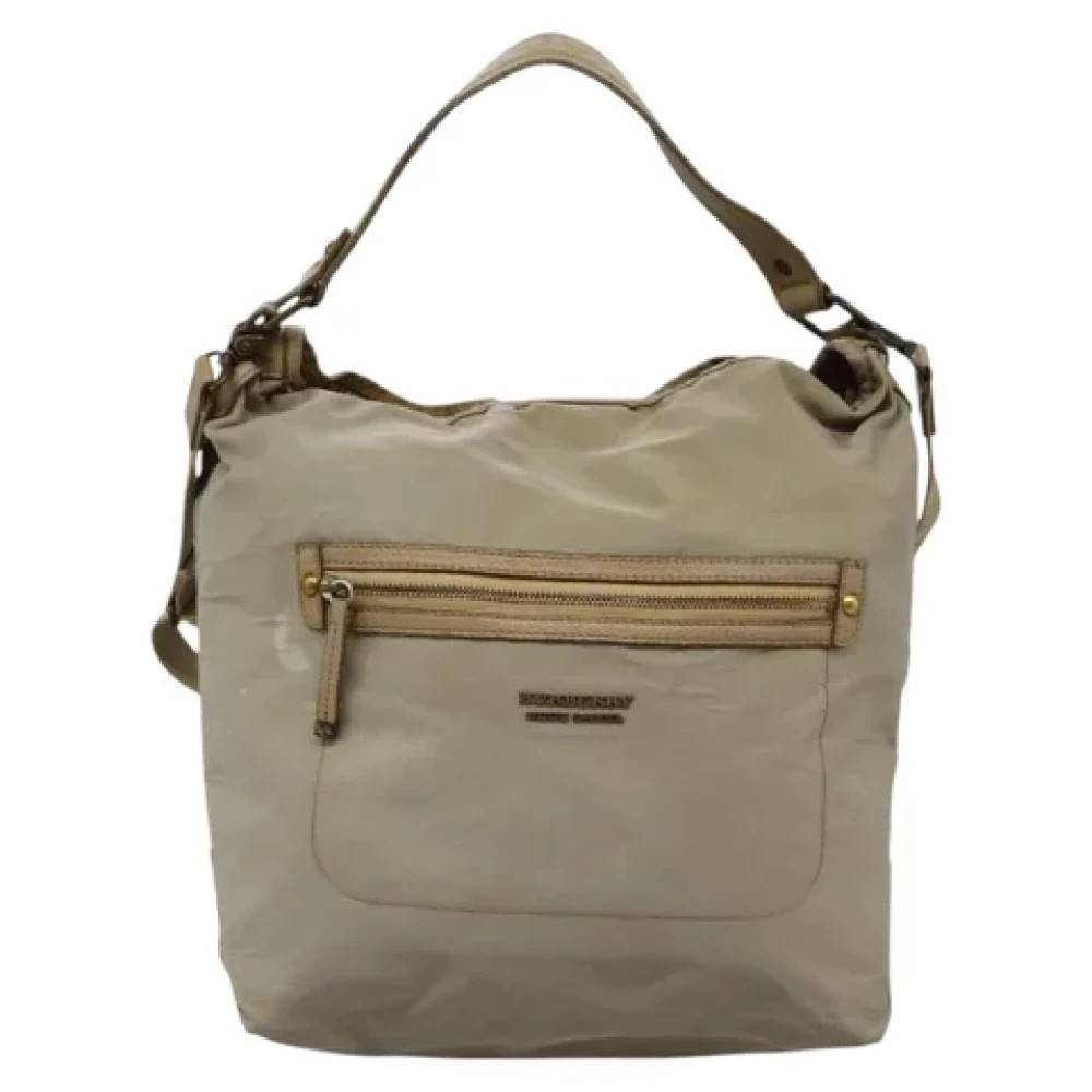 Burberry Vintage Pre-owned nylon hndtasker - Vintage - Dame - Beige - ONE SIZE - Nylon