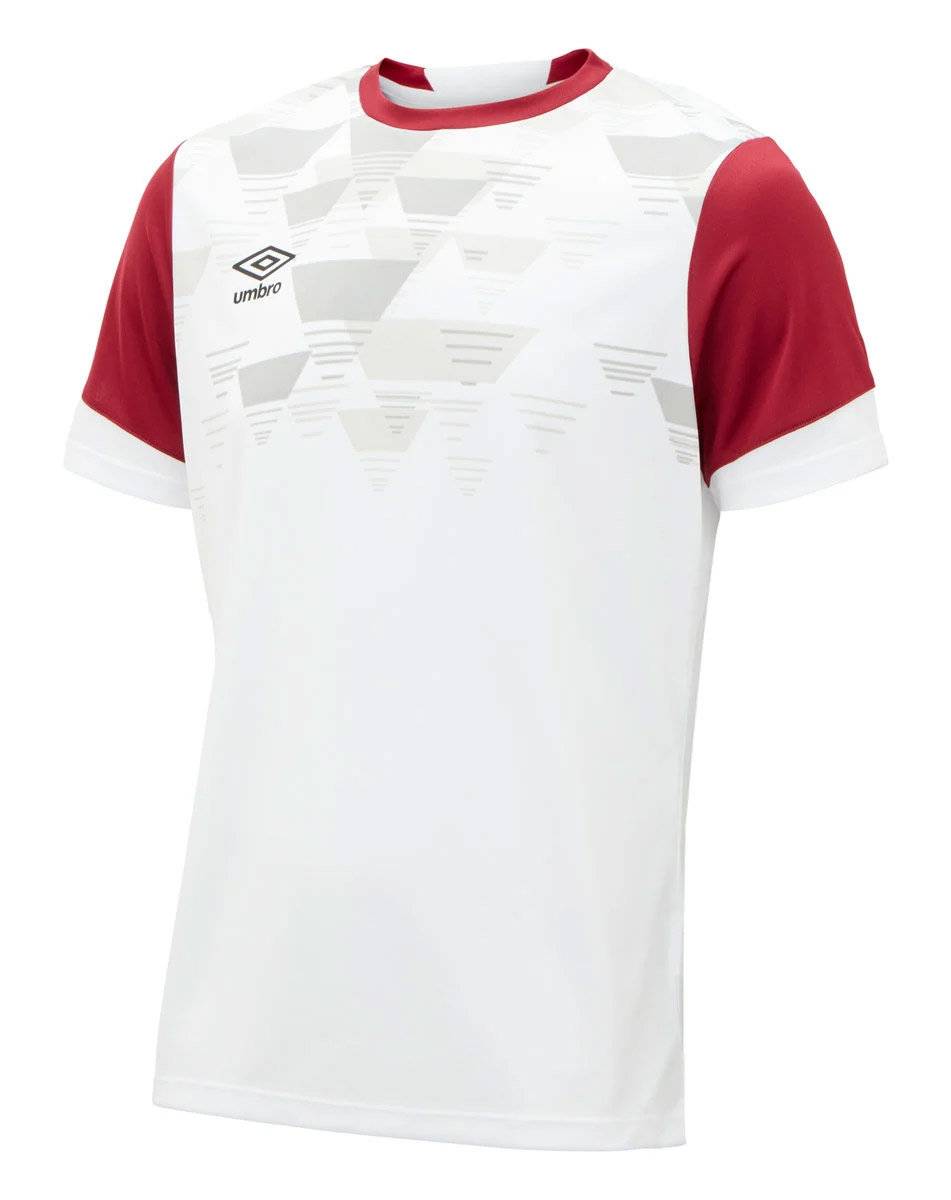 Umbro Vier Jersey Kids - White / New Claret