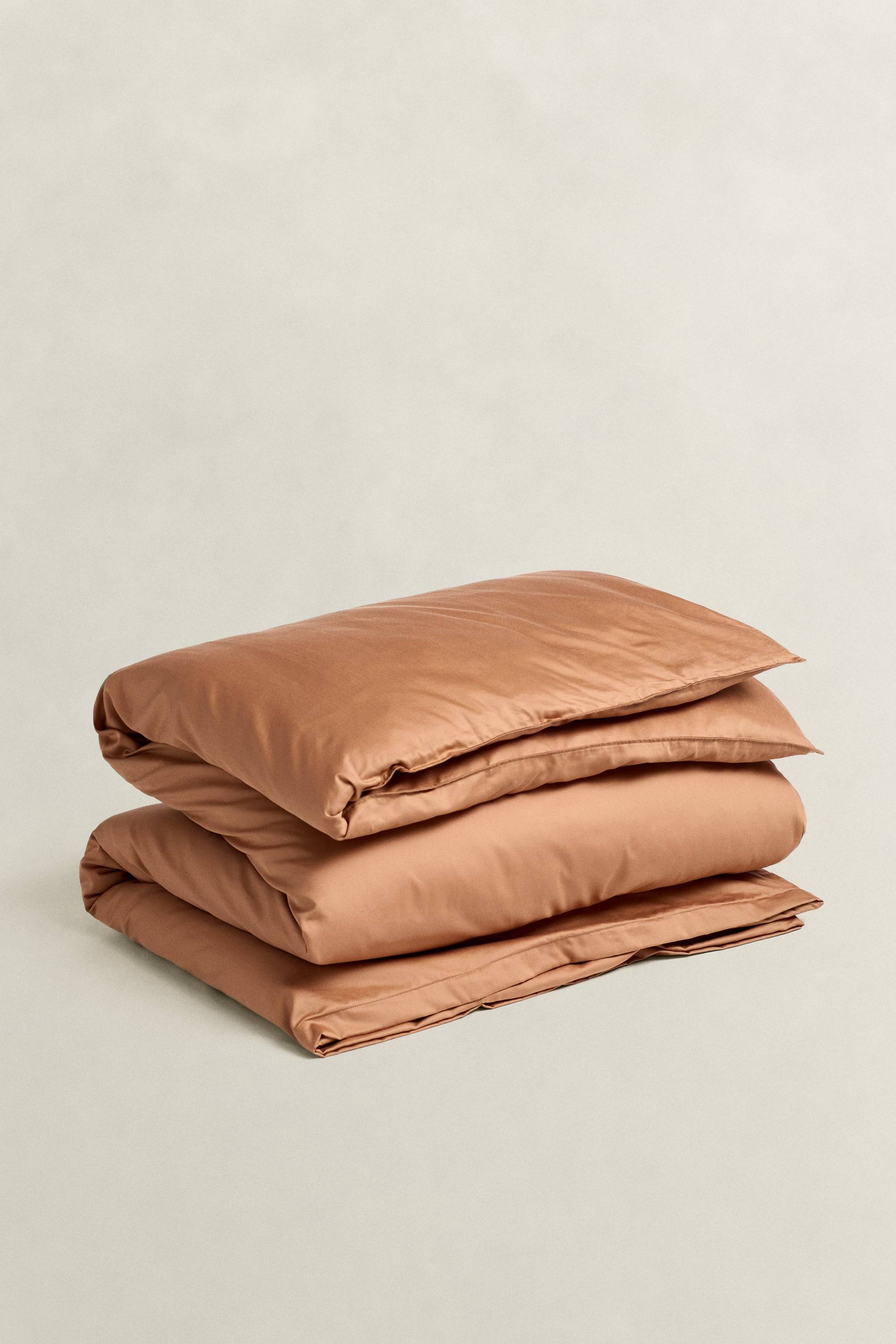 GANT Heminredning Sateen Påslakan, enkel (155x220) BUTTERNUT BEIGE