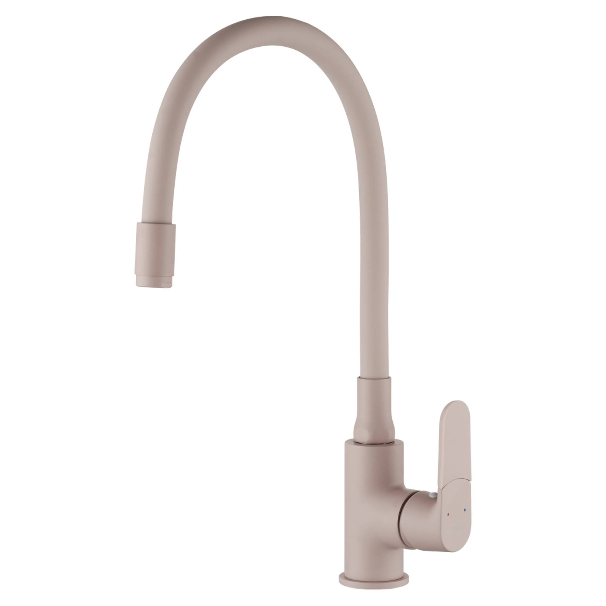 Köksblandare Flexio Beige Matt med Flexibel Pip