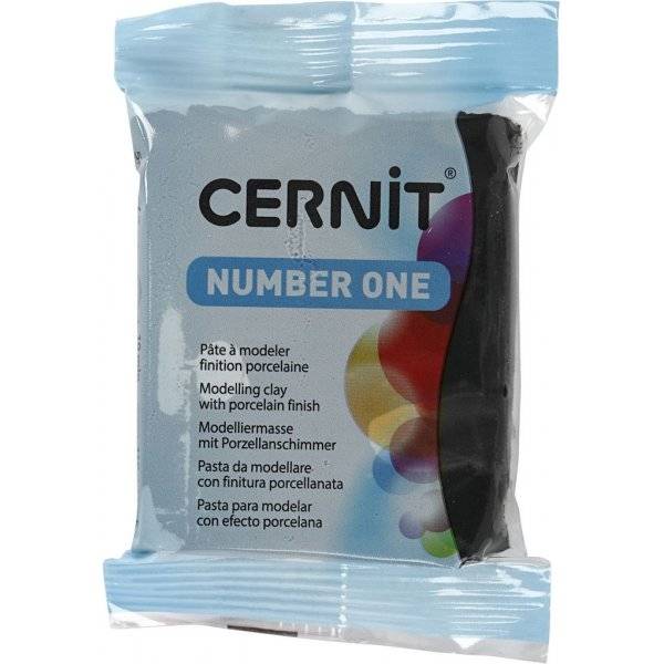 Cernit - svart (100) - 56 g