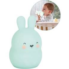 SARO BABY Little Bunny LED Natlampe mint - 17 cm