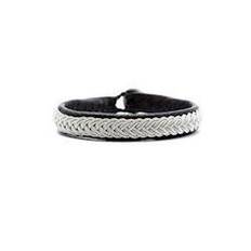 BeChristensen Samer armbånd Silla i sort, 17 cm