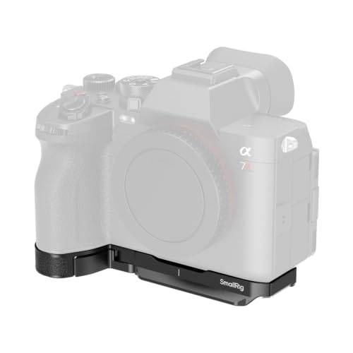 SMALLRIG 7R VI Baseplate, Mount Plate for Sony Alpha 7R VI – 6705 | Ultra‑light Baseplate for Arca‑Swiss,Pinky‑support Hinge,QD & Strap Holes, Fluid Head Ready