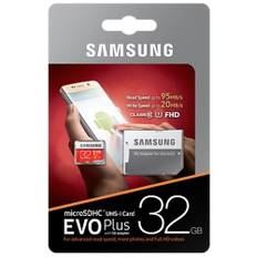 Samsung 32GB Micro SD EVO+ Adapterilla