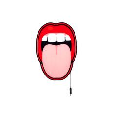 Seletti - Led Neon Signs Tongue - Væglamper - Studio Job - RØD