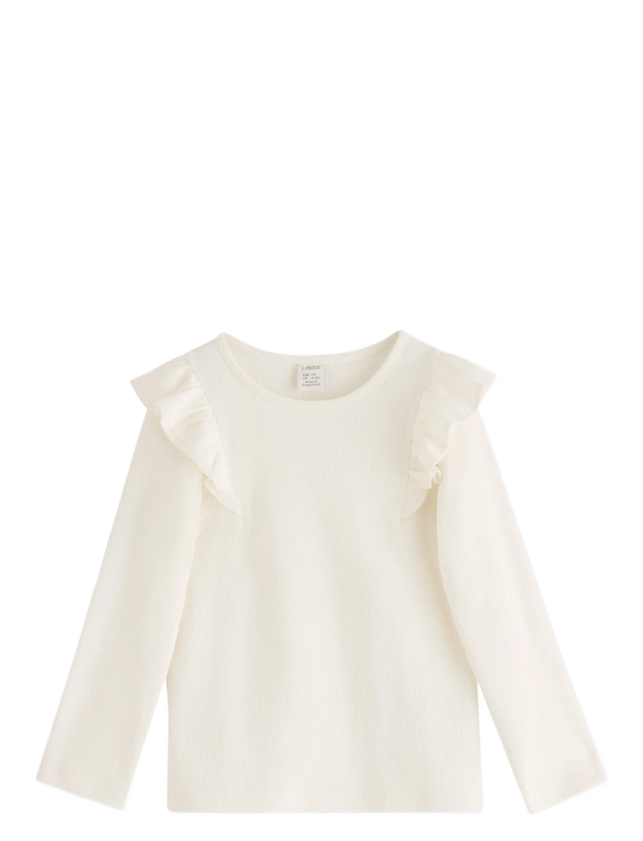 Lindex Long-Sleeved Top - White - 104