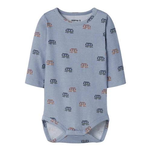 Name It - nbmjamie ls body box blue fog"226".