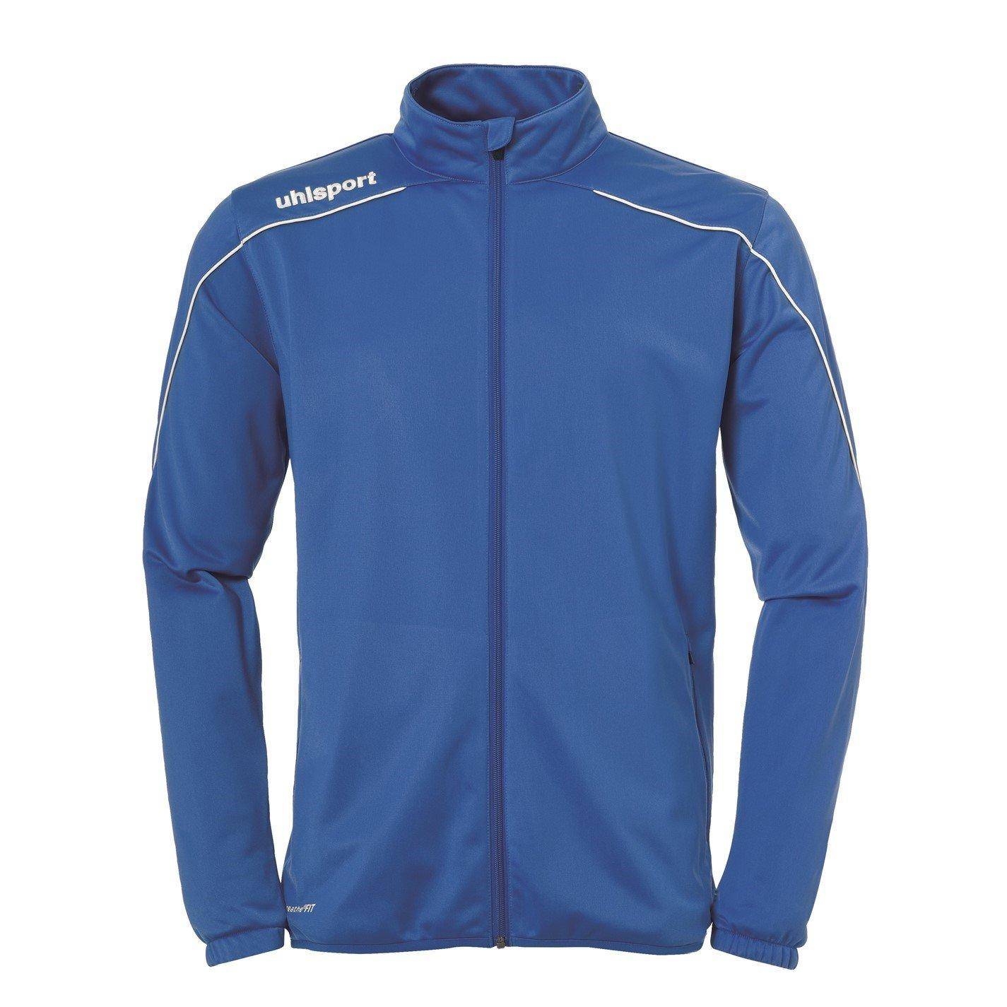 Uhlsport Unisex Kids Stream Classic Stand Collar Long Sleeve Performance Training Jacket