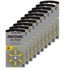 Hörapparatsbatterier 10 gul | Rayovac Extra Advanced | 6-pack | 10st $$