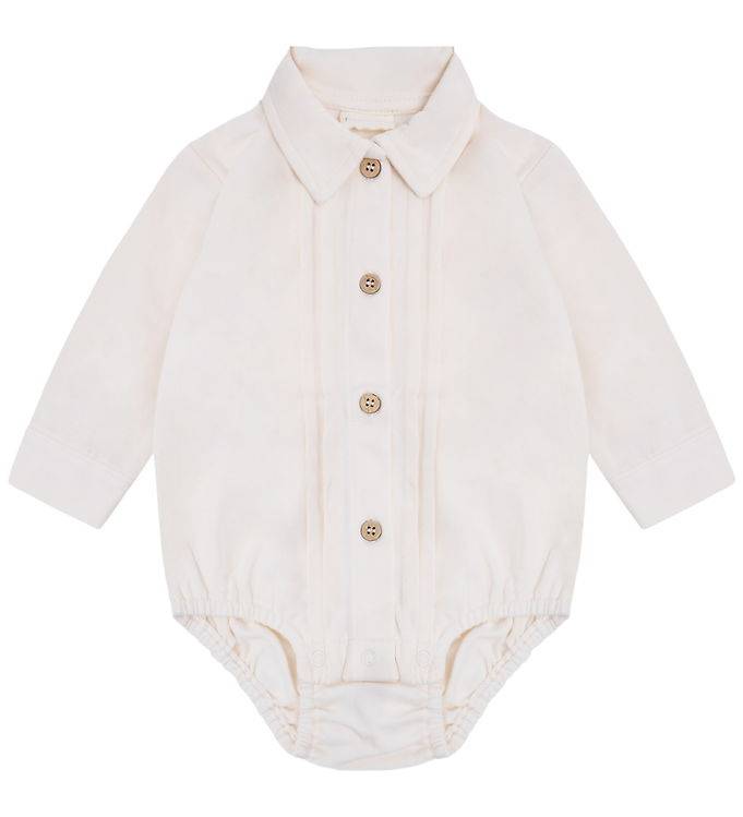 Fixoni Body l/æ - Eggnog - Fixoni - 2 år (92) - Body L/Æ