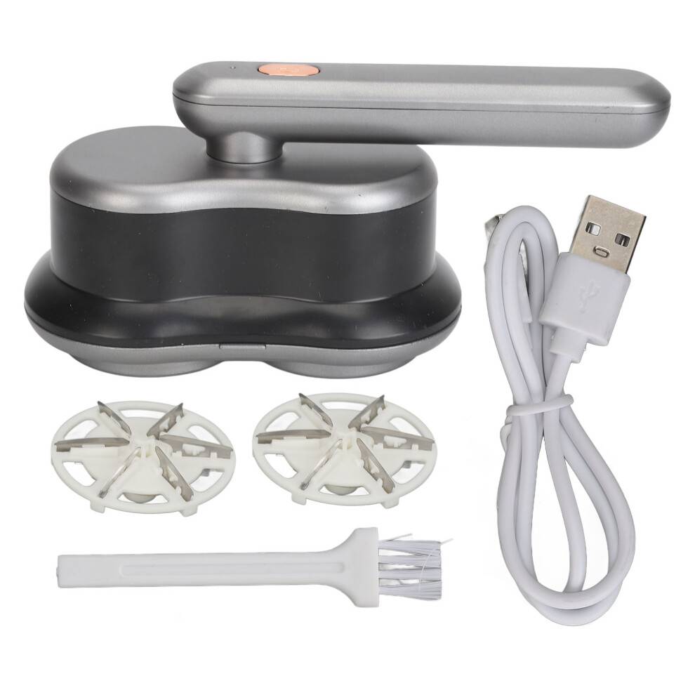 Fnugfjerner til tekstiler med bærbart design, digitalt display, elektrisk fnugfjerner med sikkerhedsbeskyttelse og højeffektiv motor, USB-drevet.