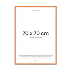 Poster&Frame Ramme - B 70 x L 70 cm - Træ/akryl - Orange