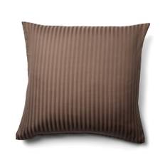 Kuddfodral 60x63 cm - 100% bomullssatin - Brunt kuddfodral - Borg Living - Natur (60x63 cm)