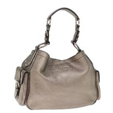 Prada Vintage Shoulder Bag Stl. - Axelremsväskor Från Magasin - Silver (W 30cm x H 24cm x D 12cm)
