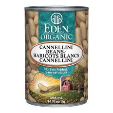 Eden Foods, Organic Cannellini White Kidney Beans, 398 mL