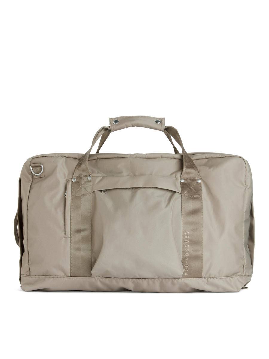 ARKET 72-Hour 3-Way Duffle Bag -Beige, ONESIZE