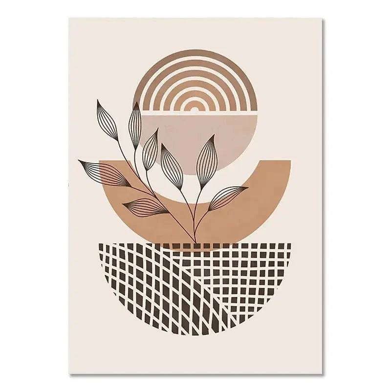 Poster med bohemisk minimalistisk konst - L / 50x70 cm