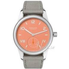 Nomos Glashütte N-714 Club Campus Orange/Læder Ø36 mm