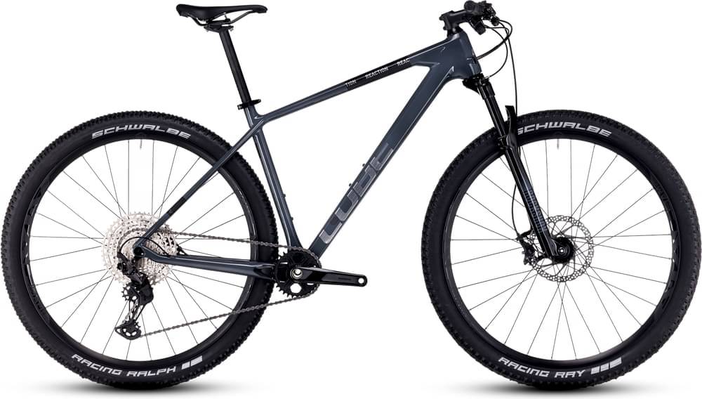 Cube Reaction C:62 PRO 2023 - Shimano XT 1x12sp - Answer Atac AM - 045 / XXL / Grey’n’metal (XXL)