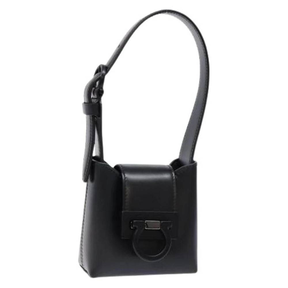 Salvatore Ferragamo Pre-owned - Pre-owned Mini Handväska Vintage - Dam - ONE Size - Läder