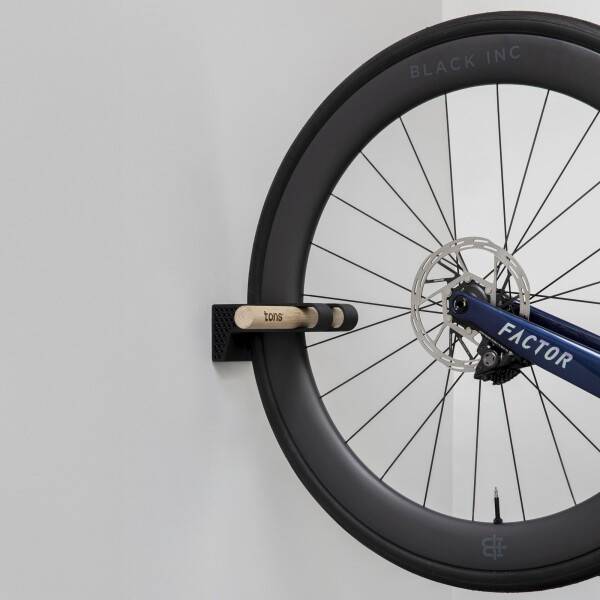Tons upphängning för gravelcykel naturlig ek