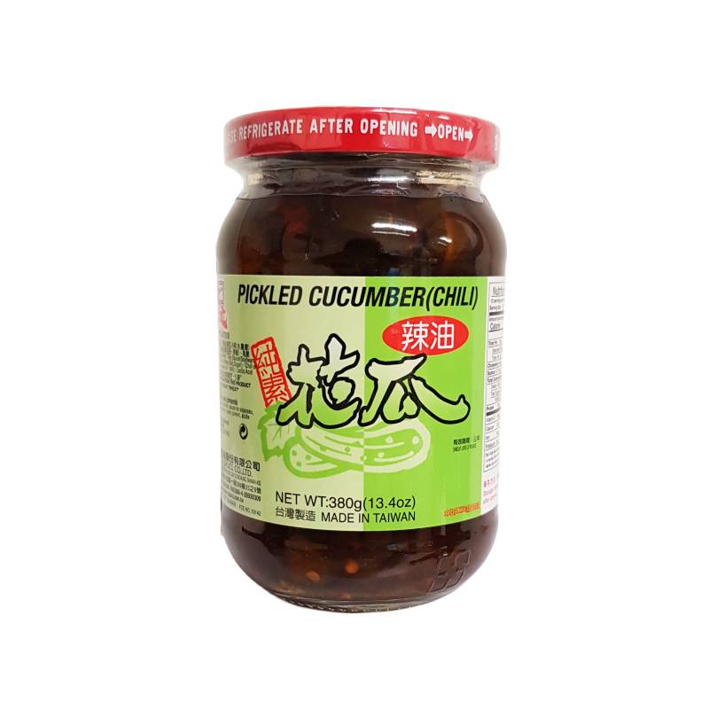 Inlagd Gurka Chili 380g LYHG Master Taiwan