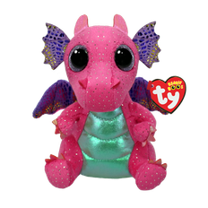 Beanie Boos Spitfire cerise drake - TY Gosedjur