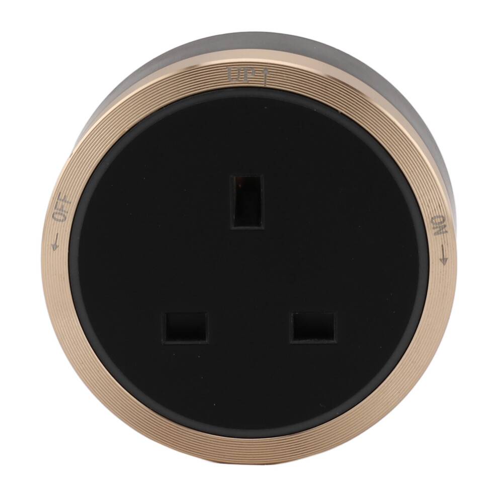 Strømstik Skinne Stikkontaktadapter US Standard Strømadapter Smart Plug Med Sikkerhedsbeskyttelse Timer & Planlægning WiFi-stikkontakt