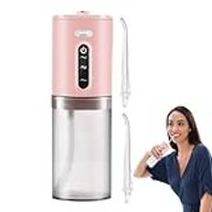Water Oral Flosser, Portable Water Flosser - Elektrisk tandtråd för munsköljning,Uppladdningsbar sladdlös vattentråd, rengöringsmedel för tandkött, bärbar tandtråd, 3 lägen