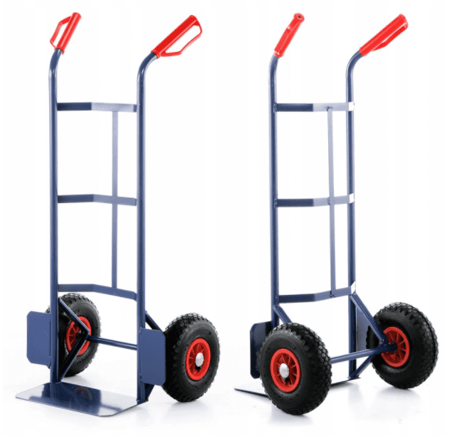 Pirra max 200 kg, magasinkärra, transportkärra, hopfällbar, stål, HiGHER